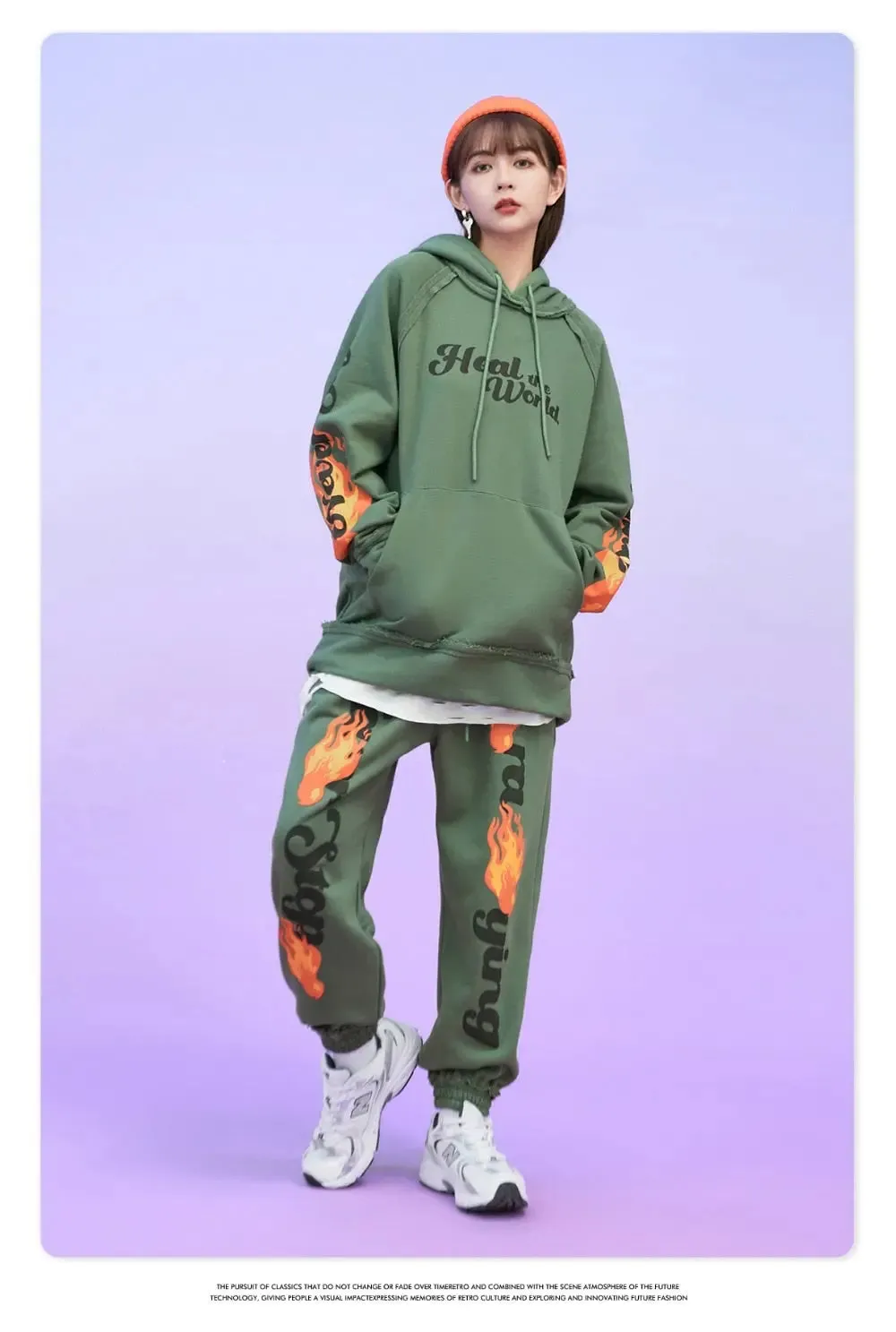 Heal The World Hoodie Set