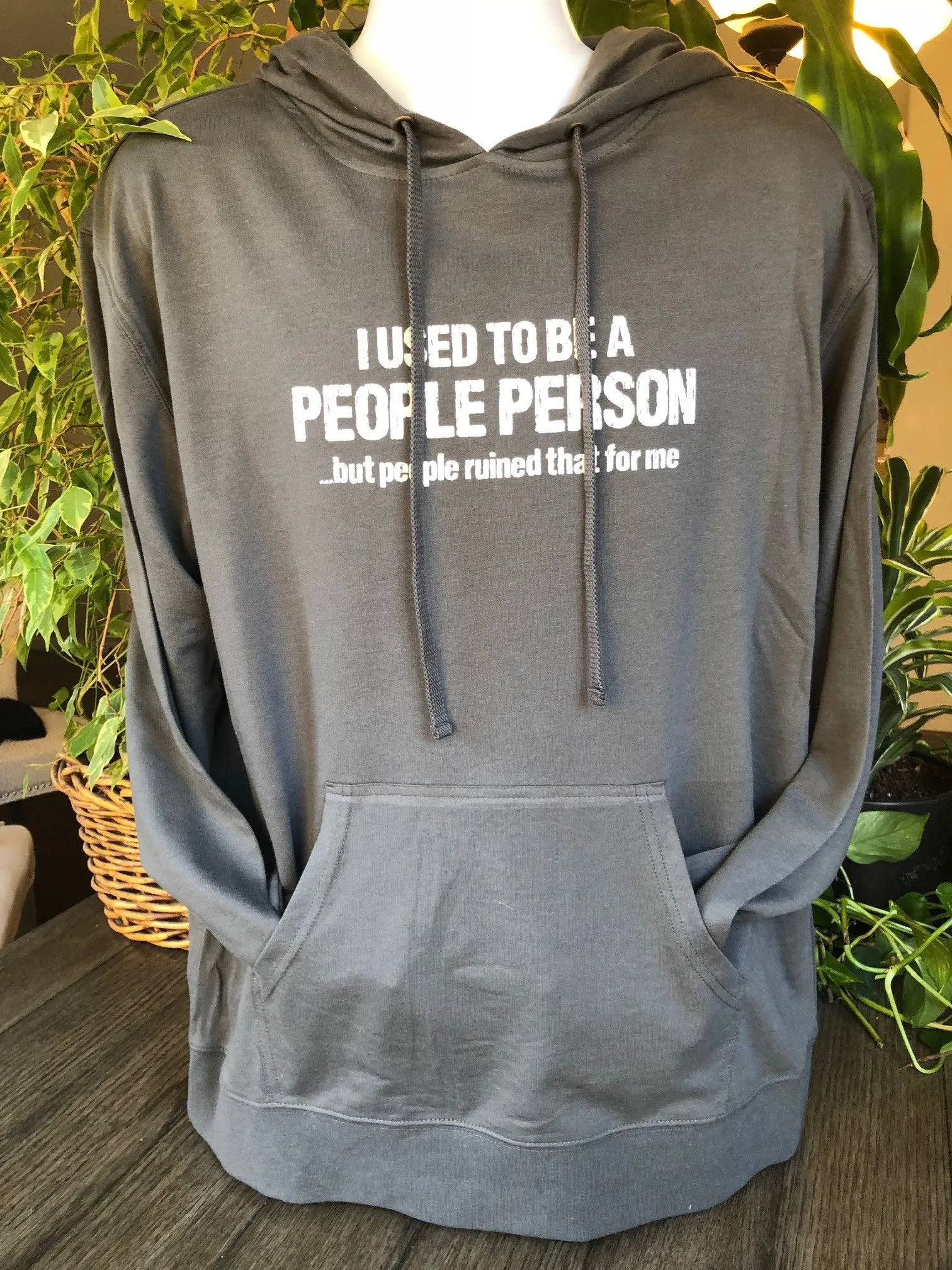 People Person Light Weight Hoodie