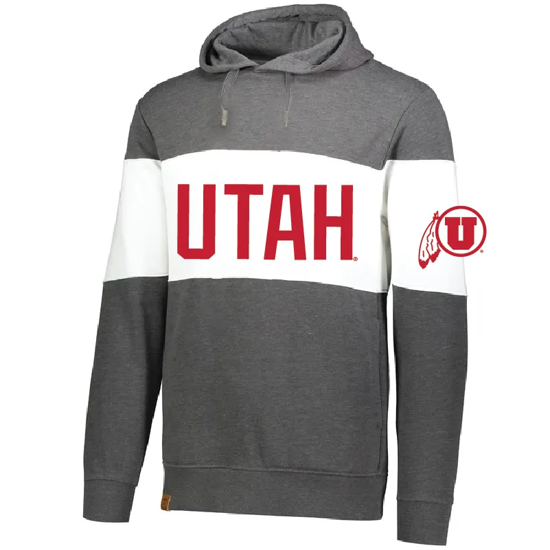 Red Striped Men's Hoodie
