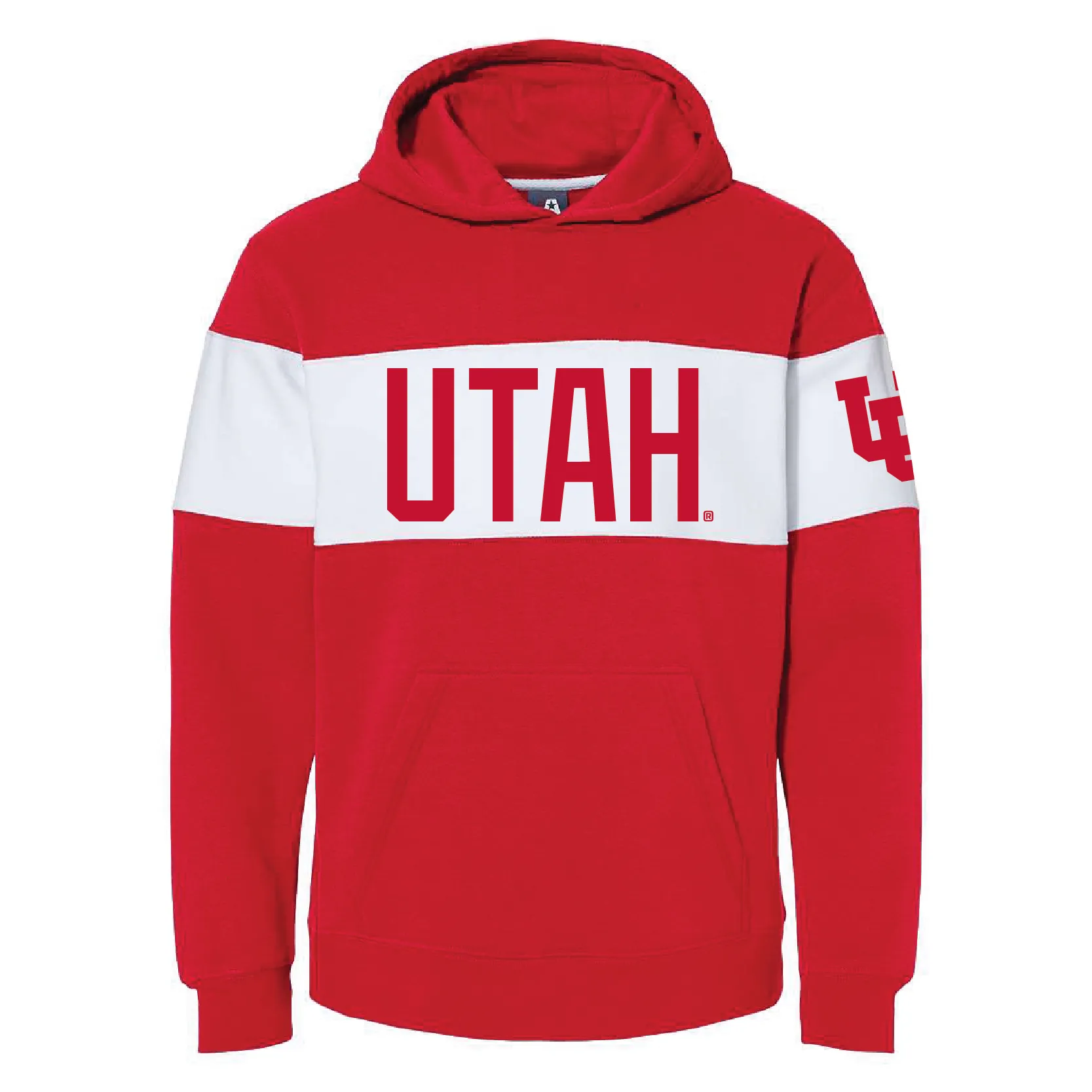 Red Striped Men's Hoodie