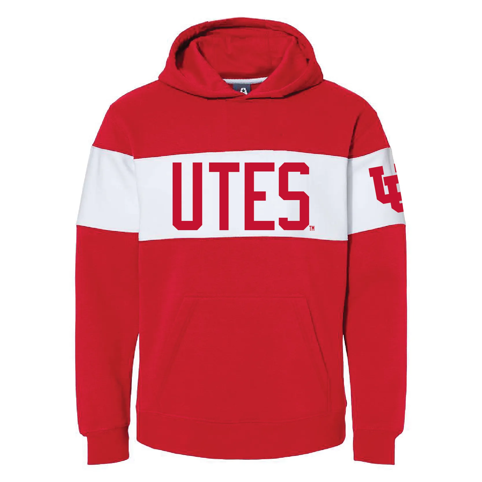Red Striped Men's Hoodie