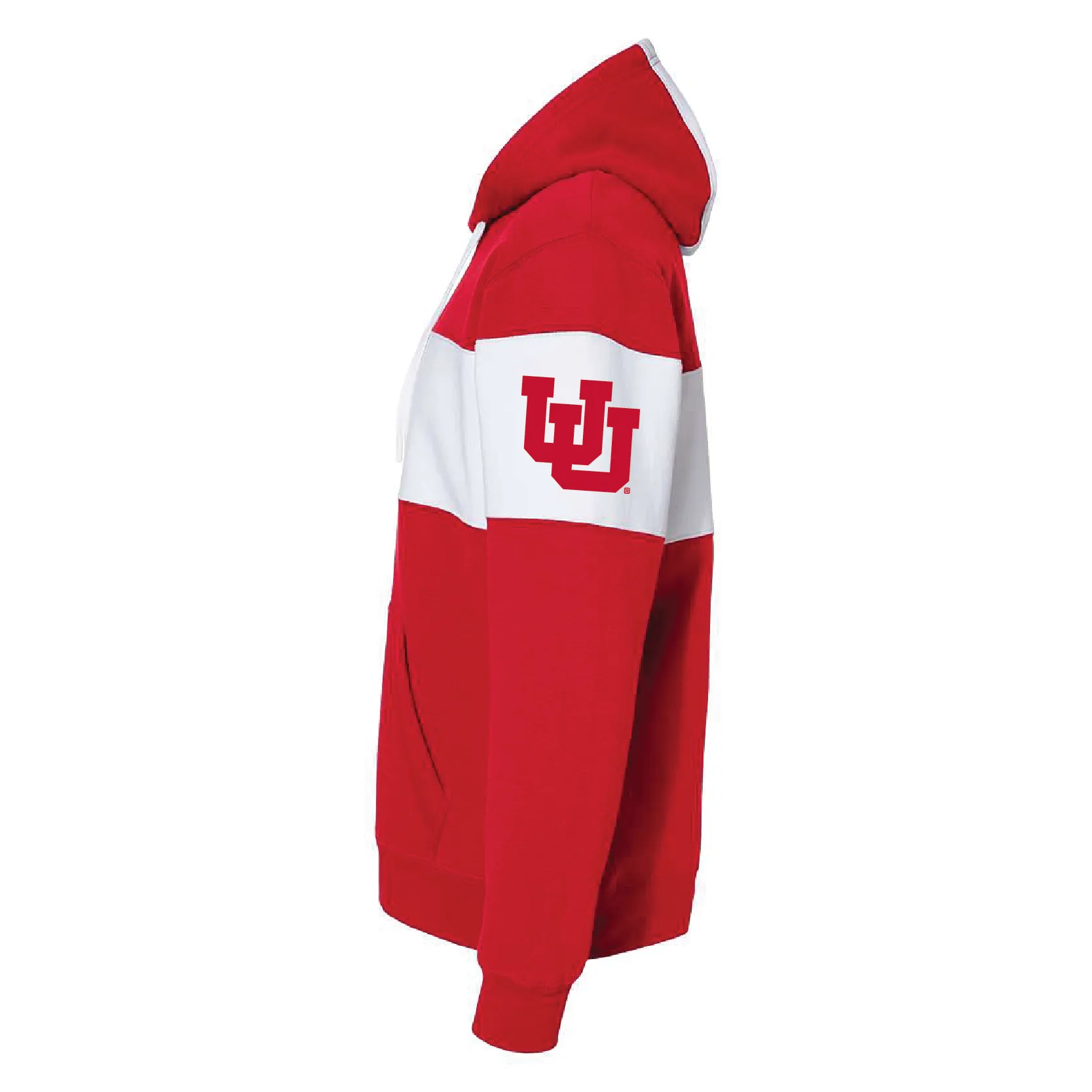 Red Striped Men's Hoodie