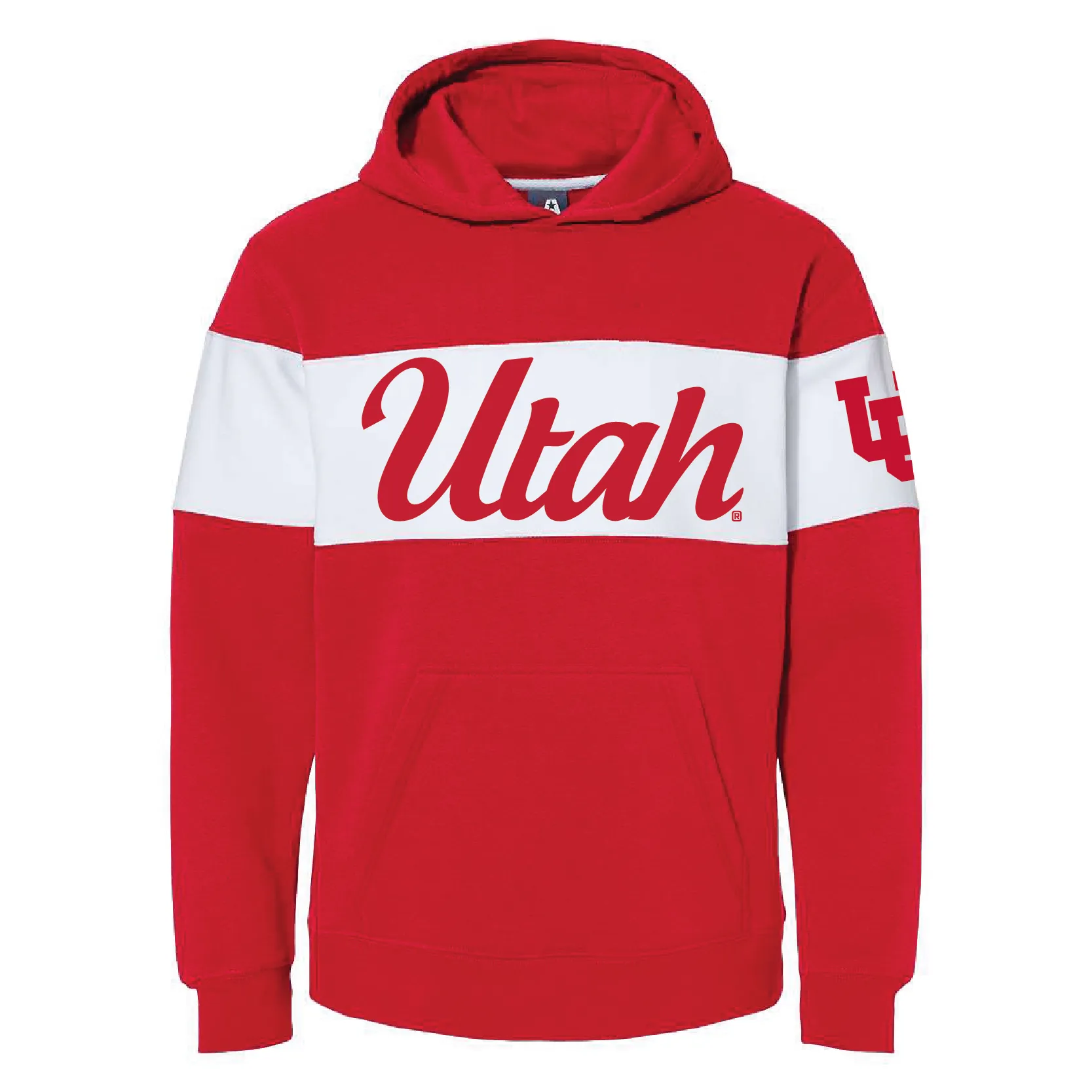 Red Striped Men's Hoodie