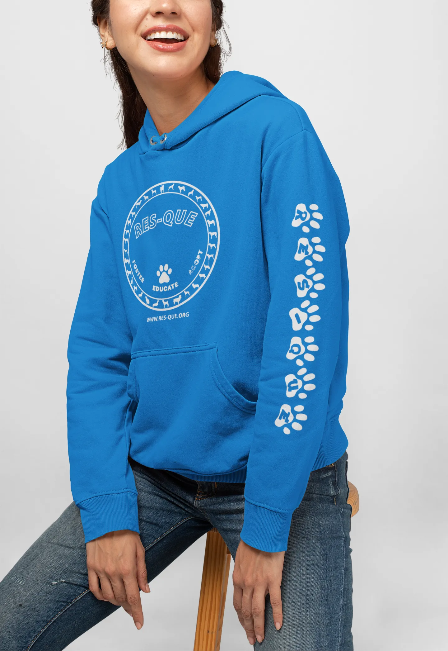 Res-que Sponge Fleece Pullover Hoodie (Available in several colors)